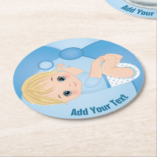 Round Coasters reusable and disposable