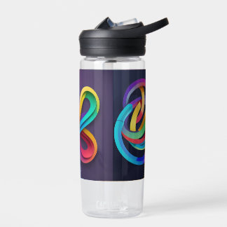 Round colour  water bottle