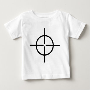 Round Crosshairs Baby T-Shirt