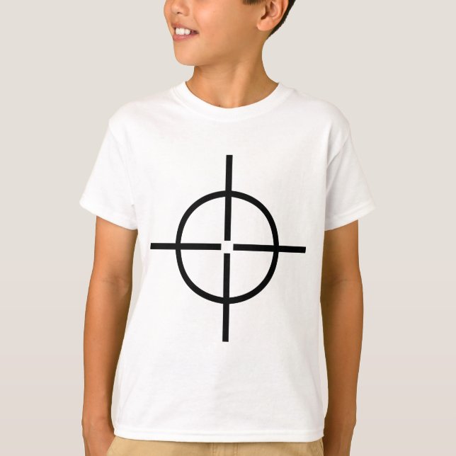 Round Crosshairs T-Shirt (Front)