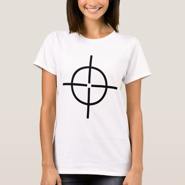 Round Crosshairs T-Shirt (Front)