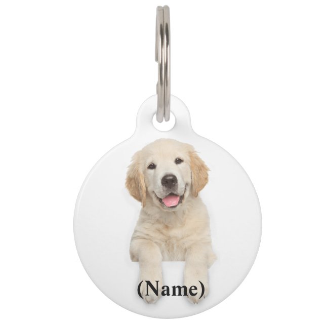 Round Custom Pet Tag/Quote Tag (Front)