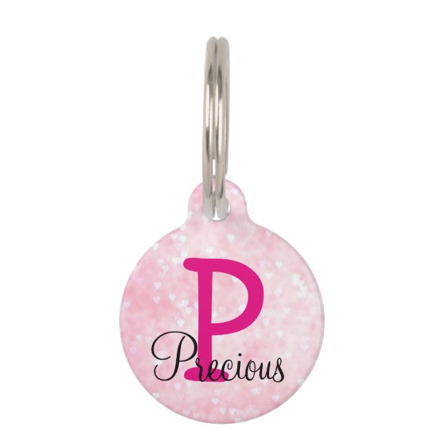 Round Custom Pet Tag/Quote Tag (Front)