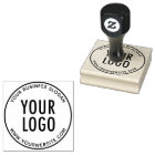 Round Custom Rubber Stamp with Your Company Logo