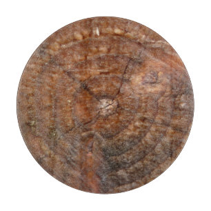 Round Cutting Board wooden cut, natural style gift