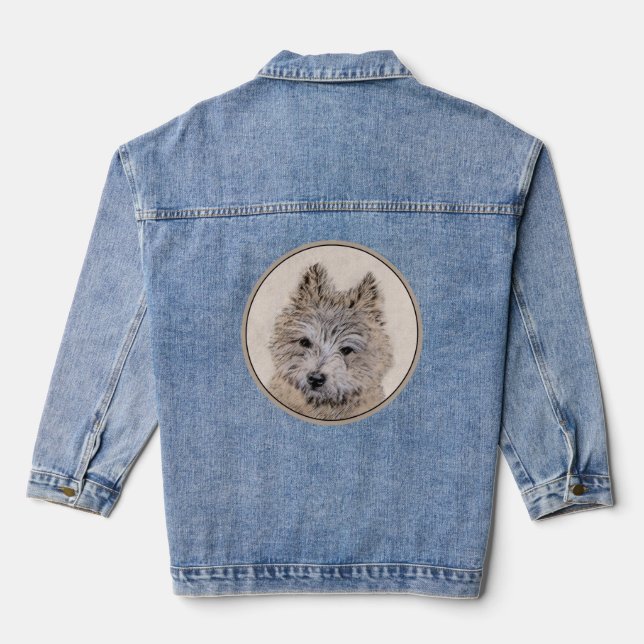 round denim jacket (Back)