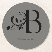 Round Disposable Coasters