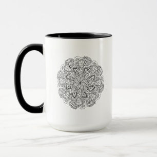 Round Doodle Mug