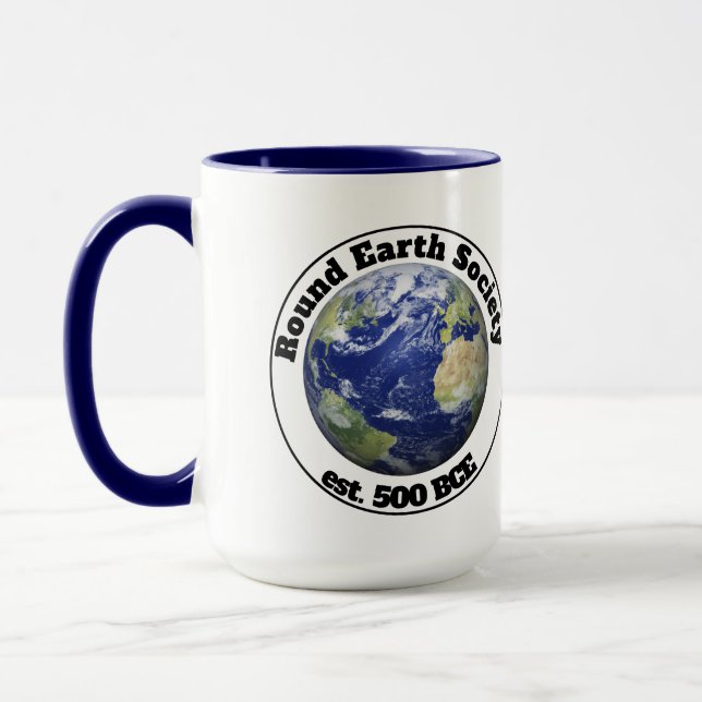 round earth society mug (Left)