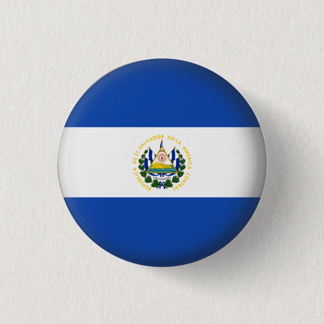 Round El Salvador 3 Cm Round Badge (Front)