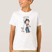 Round 'Em Up! Cowboy Stick Figure Shirt