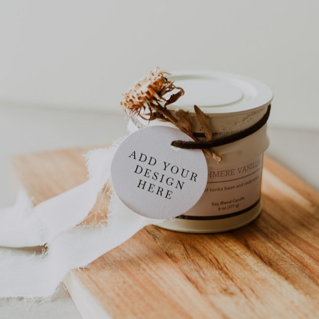 Round Favor Tag Printing (Creator Uploaded)