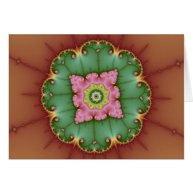 Round - Fractal Card (Front Horizontal)