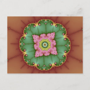 Round - Fractal Postcard