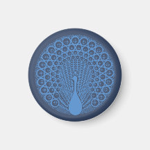 Round Fridge Magnet 