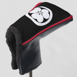 ROUND GOLF HEAD COVER FOR CHERRY BLOSSOM GRASS