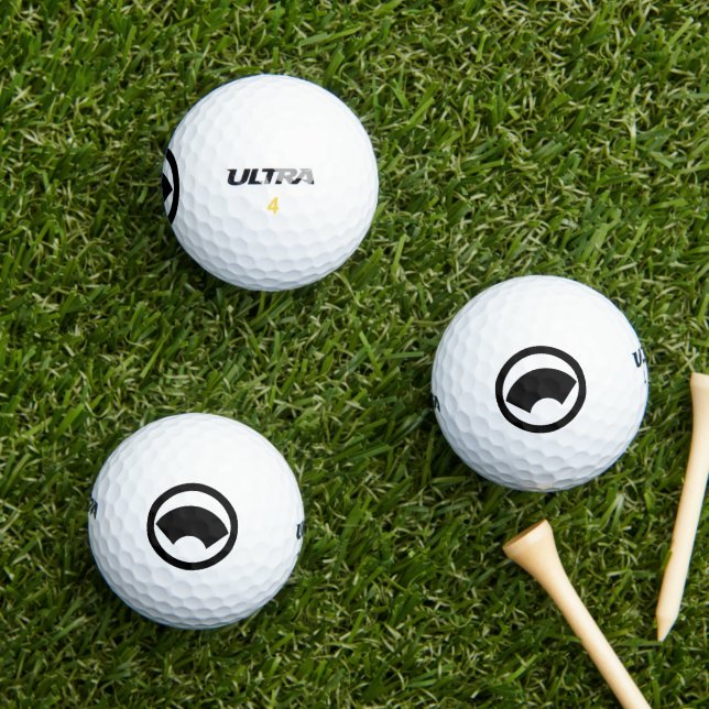 ROUND GROUND PAPER GOLF BALL (Insitu Grass)