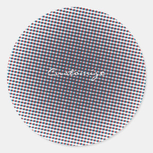 Round Hypnosis Circle Thunder_Cove Classic Round Sticker