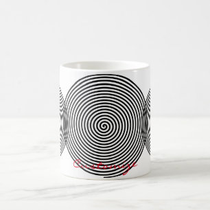 Round Hypnosis Spiral Thunder_Cove Coffee Mug