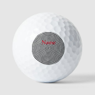 Round Hypnosis Spiral Thunder_Cove Golf Balls