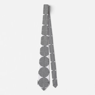 Round Hypnosis Spiral Thunder_Cove Tie