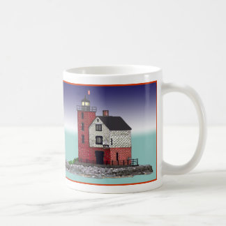 Round Island Lighthouse Coffee Mug