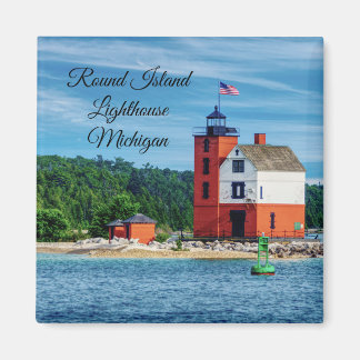 Round Island Lighthouse Magnet