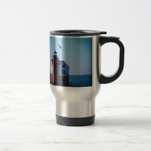 Round Island Lighthouse Travel Mug