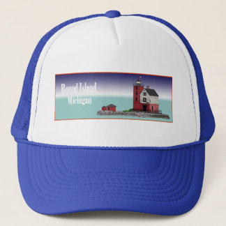 Round Island Lighthouse Trucker Hat