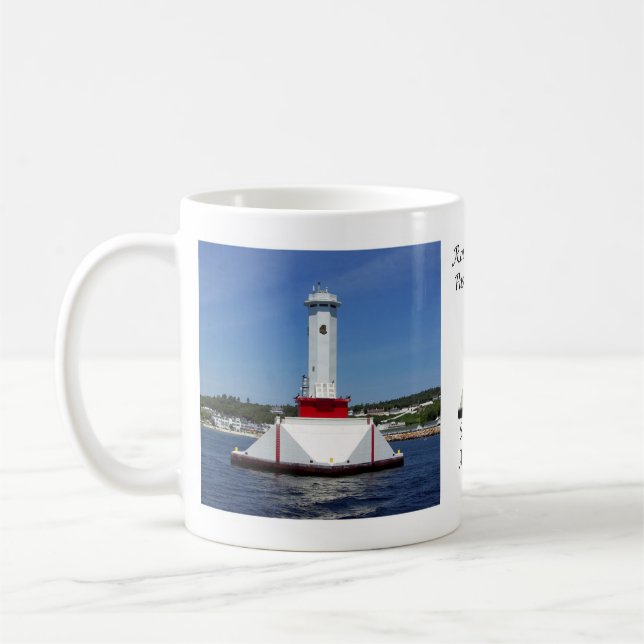 Round Island Passage Light mug (Left)