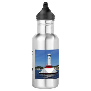 Round Island Passage Lights water bottle