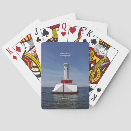Image of Round Island Passing Light playing cards