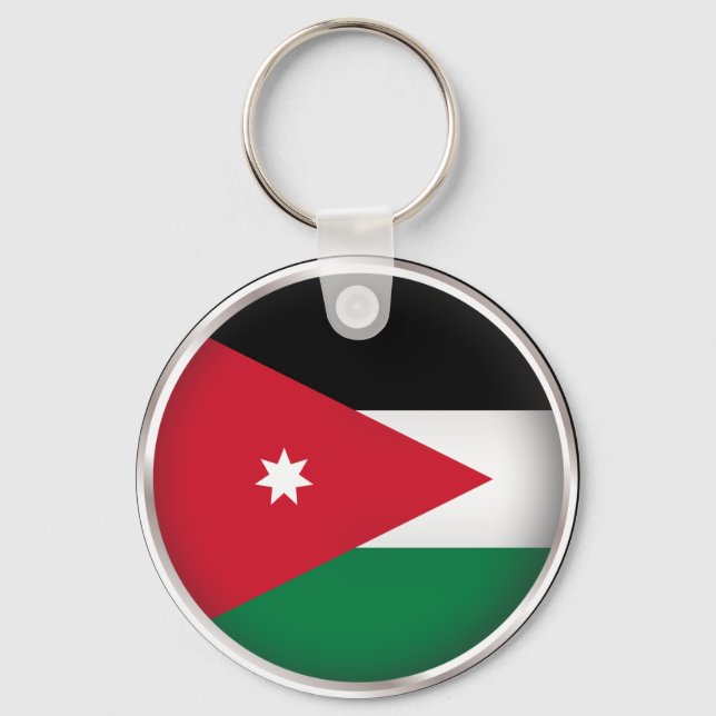 Round Jordan Key Ring (Front)