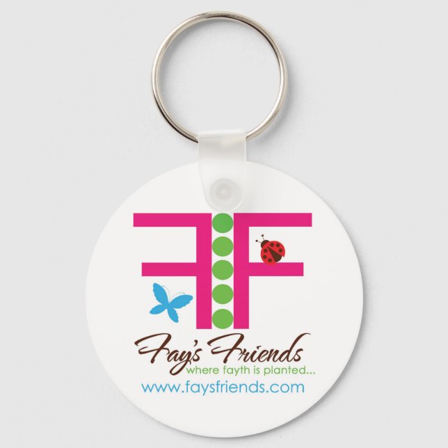 Round Keychain (Front)