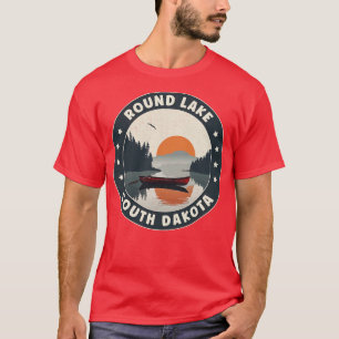 Round Lake South Dakota Sunset T-Shirt