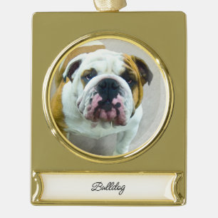 round-large2 gold plated banner ornament
