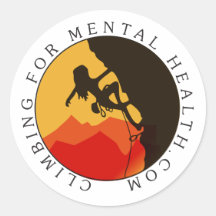 Round Logo Sticker, Glossy