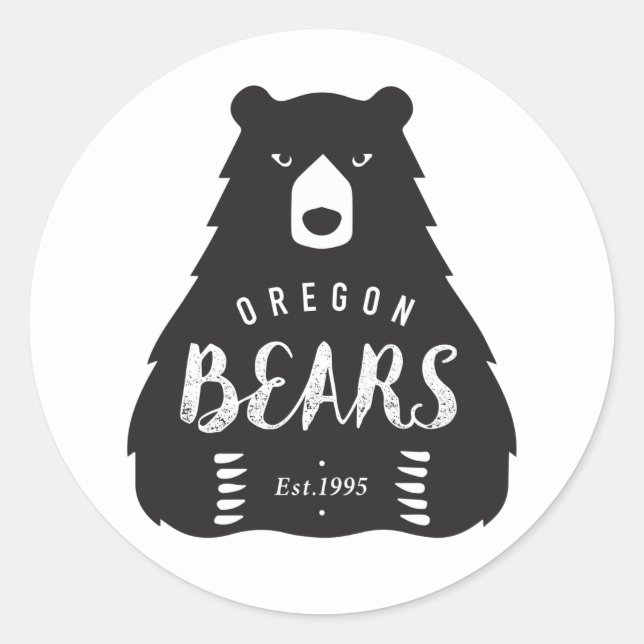 Round Logo Sticker, Glossy, Small, 1½ inch Classic Round Sticker (Front)