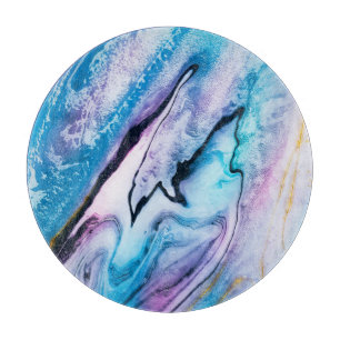 Round Marble Cutting Board