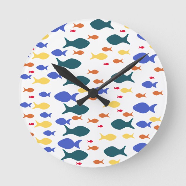 Round (Medium) Wall Clock (Front)