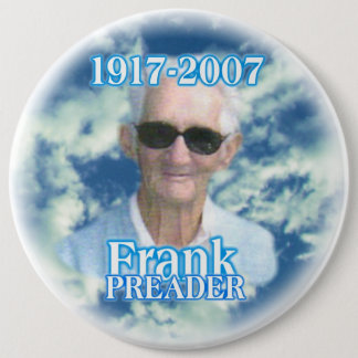 Round memorial button photo badge