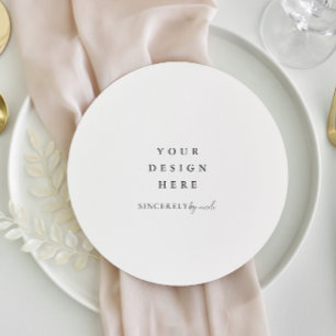 Round Menu Printing