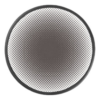 Round Monochrome Toned Hockey Puck