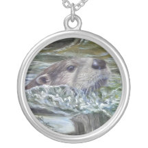 Round Otter Necklace