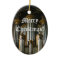 Round Parisian organ Christmas ornament