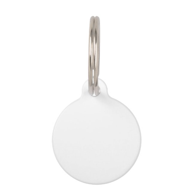 Round Pet Tag (Front)