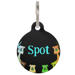 Round Pet Tag