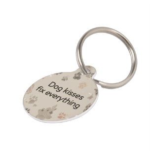 Round Pet Tag