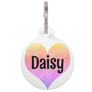 Round Pet Tag
