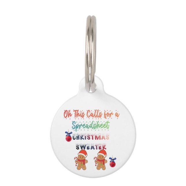 Round Pet Tag (Front)